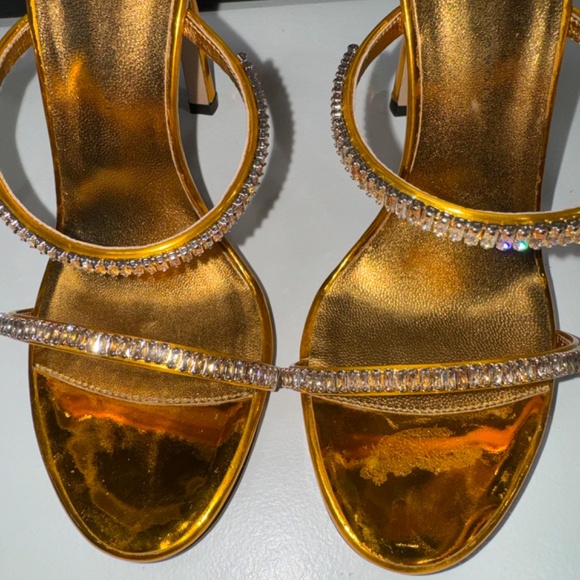 Giuseppe Zanotti Harmony Crystal Saffron Orange 37 - Picture 4 of 7